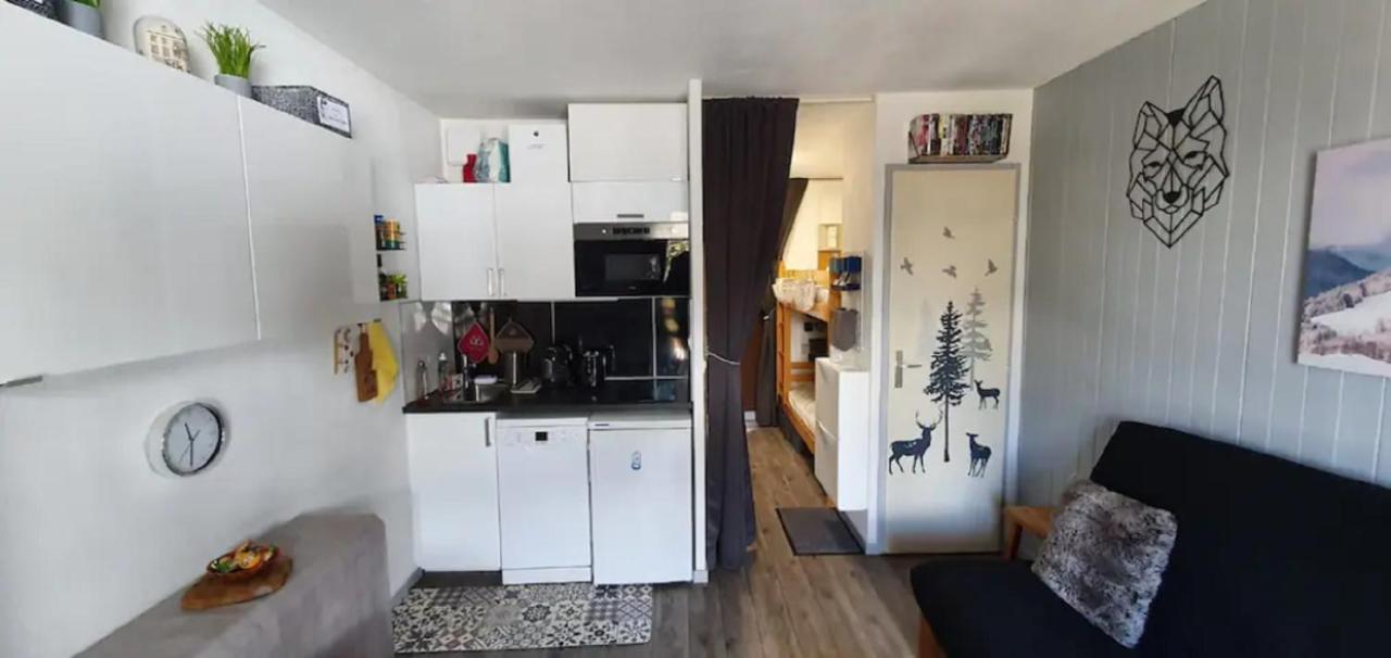 Studio 2 Alpes, Proche Lac Buissonniere, Menage Inclus, Balcon, Parking Ле дез Альп Экстерьер фото