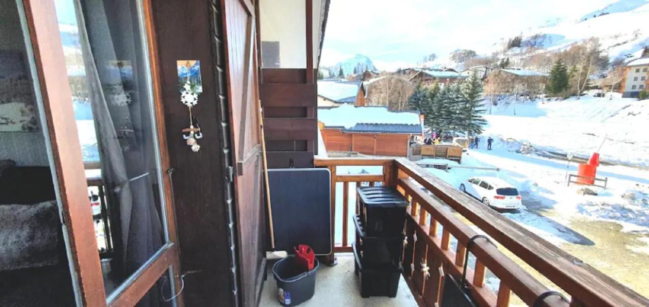 Studio 2 Alpes, Proche Lac Buissonniere, Menage Inclus, Balcon, Parking Ле дез Альп Экстерьер фото