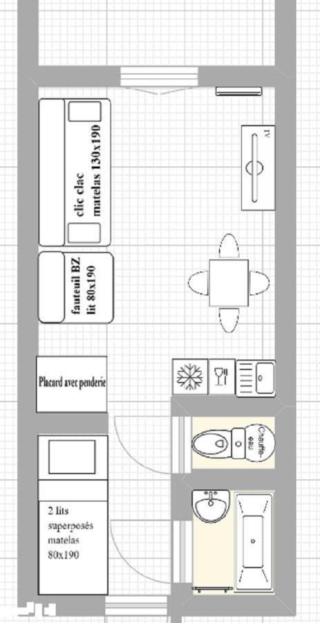 Studio 2 Alpes, Proche Lac Buissonniere, Menage Inclus, Balcon, Parking Ле дез Альп Экстерьер фото