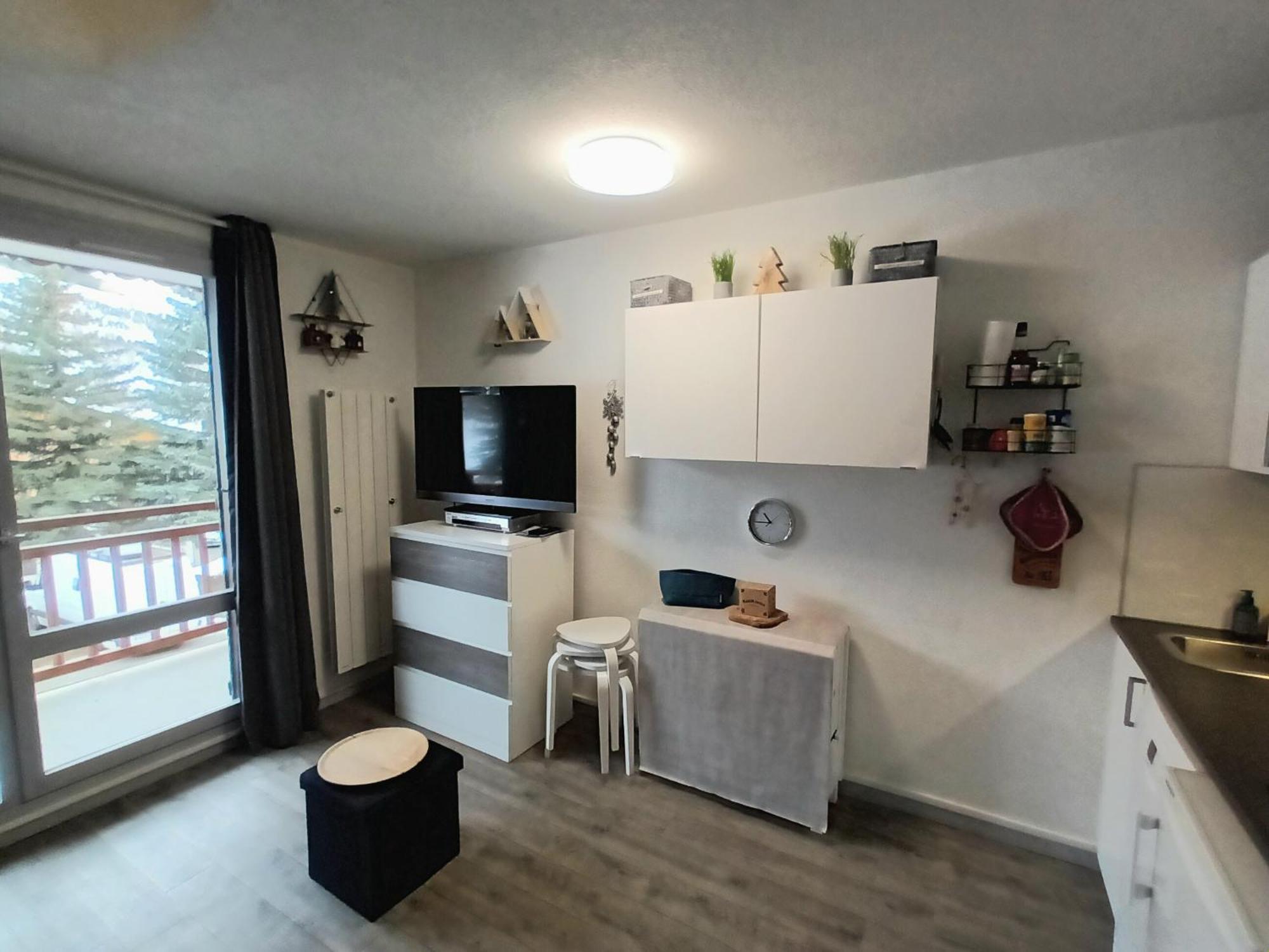 Studio 2 Alpes, Proche Lac Buissonniere, Menage Inclus, Balcon, Parking Ле дез Альп Экстерьер фото