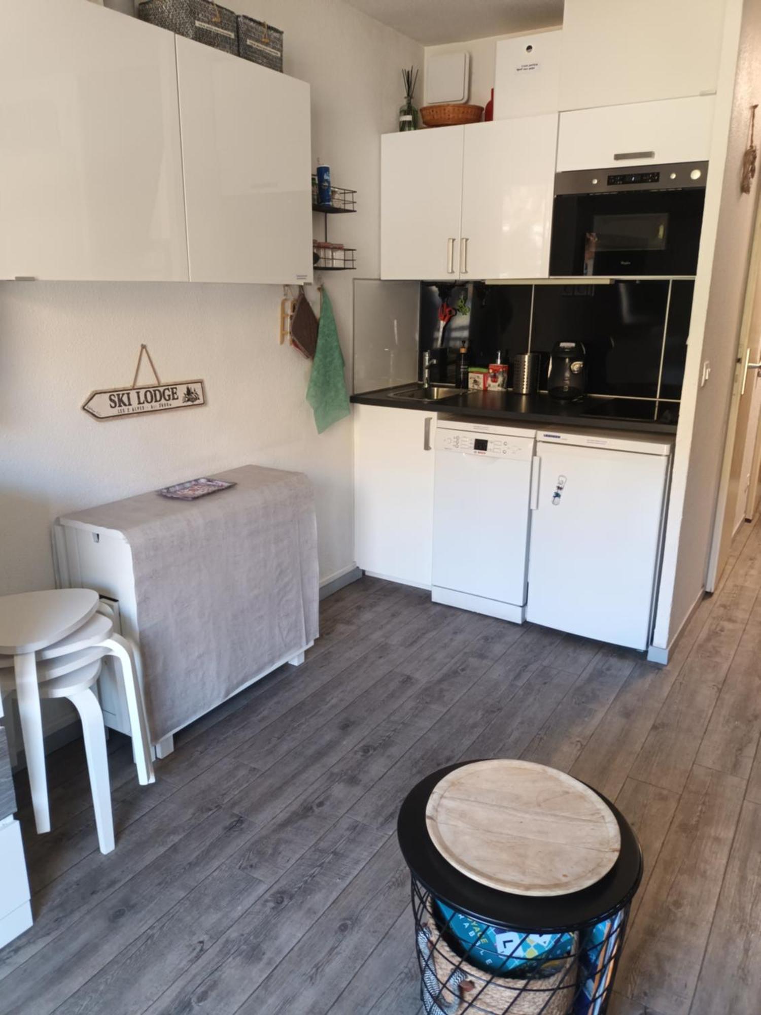 Studio 2 Alpes, Proche Lac Buissonniere, Menage Inclus, Balcon, Parking Ле дез Альп Экстерьер фото